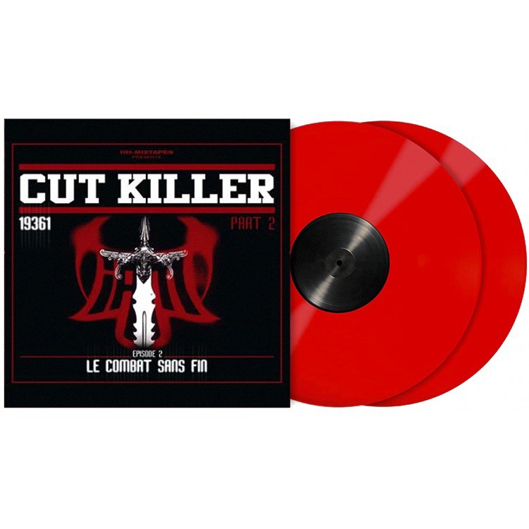 Cut Killer "IAM" Le combat sans fin épisode 2 Double Vinyle Spéciale édition couleur rouge