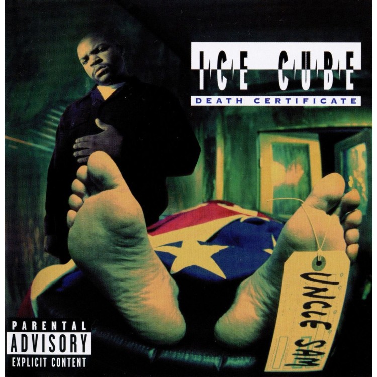 Ice Cube "Death certificate" CD Plexi Ice Cube "Death certificate" CD Plexi