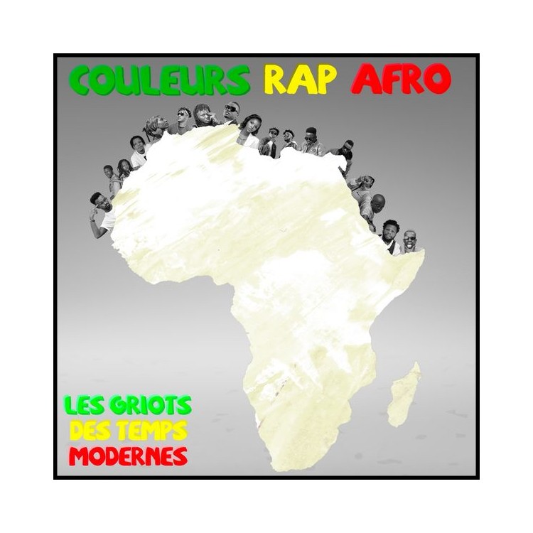 Les Griots des temps modernes "Couleurs rap afro" CD Plexi Les Griots des temps modernes "Couleurs rap afro" CD Plexi
