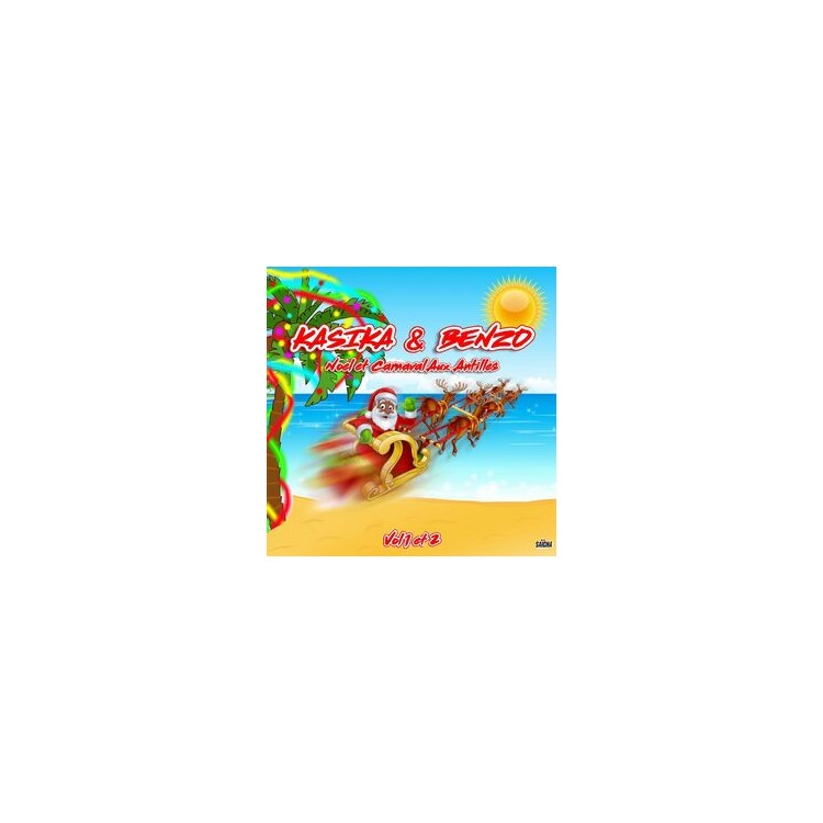 Kasika & Benzo "Noel et carnaval aux antilles" Double CD Digipack