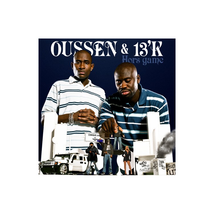Oussen & 13'K "Hors game" CD Plexi Oussen & 13'K "Hors game" CD Plexi