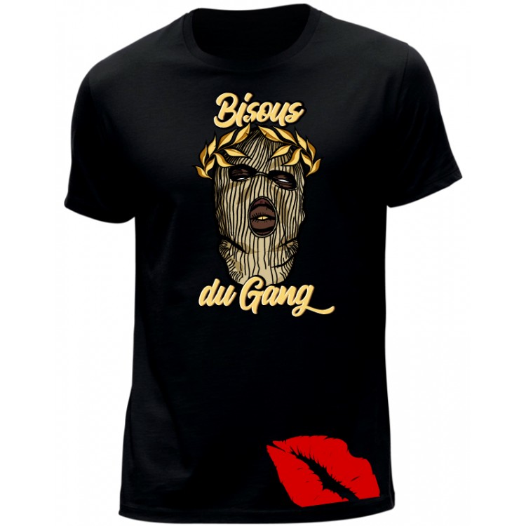 T-Shirt Yaro "Bisou du gang"