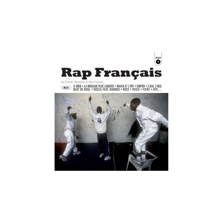 Rap Français "Les Grands Classiques Du Rap Français" Vinyle
