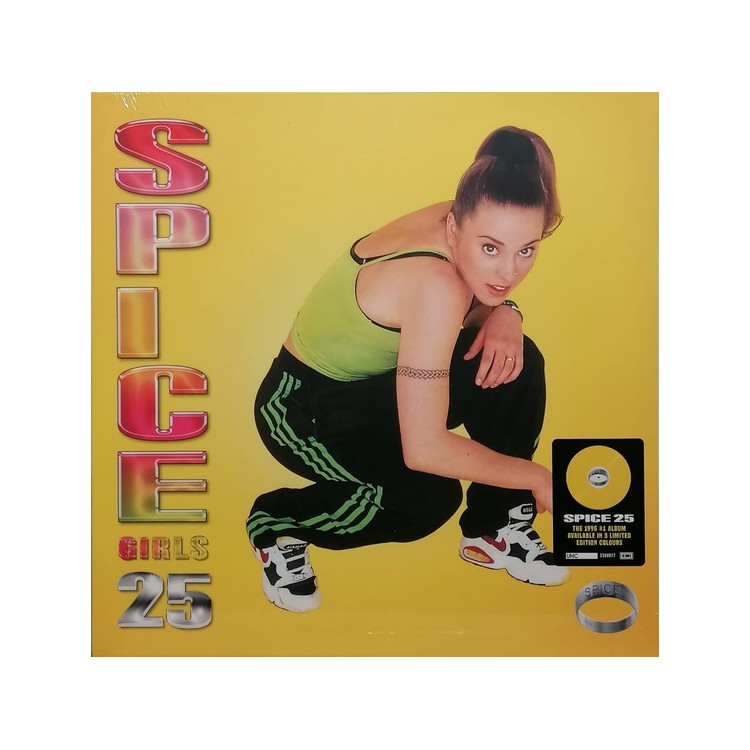 Spice Girls "Spice 25" Vinyle jaune tirage limité