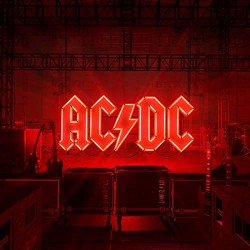 AC/DC "Pwr up" Vinyle Rouge Opaque
