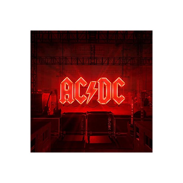 AC/DC "Pwr up" Vinyle Rouge Opaque