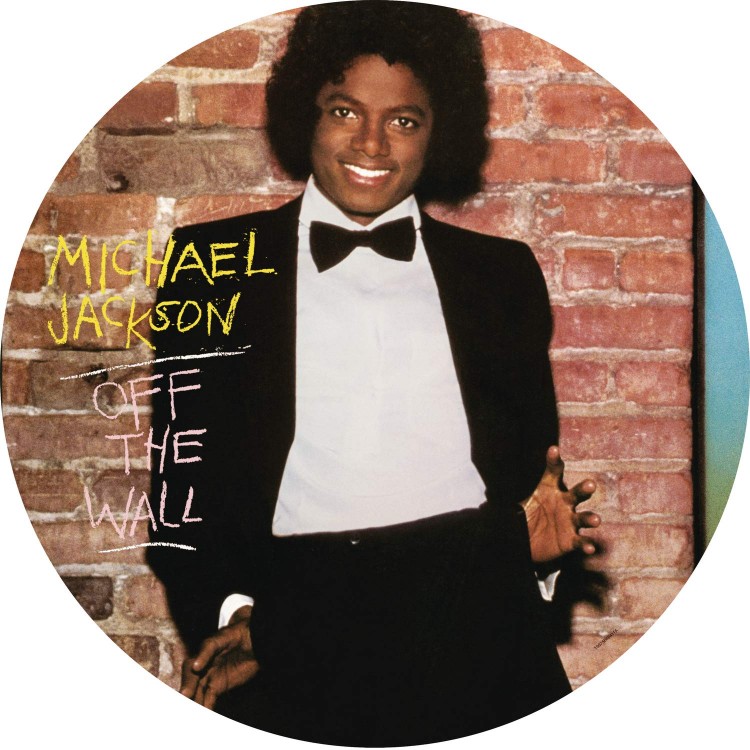 Michael Jackson "Off the wall" Vinyle pochette transparente