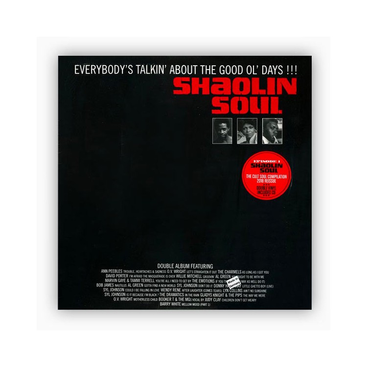 Shaolin Soul "Episode 1" Double Vinyle