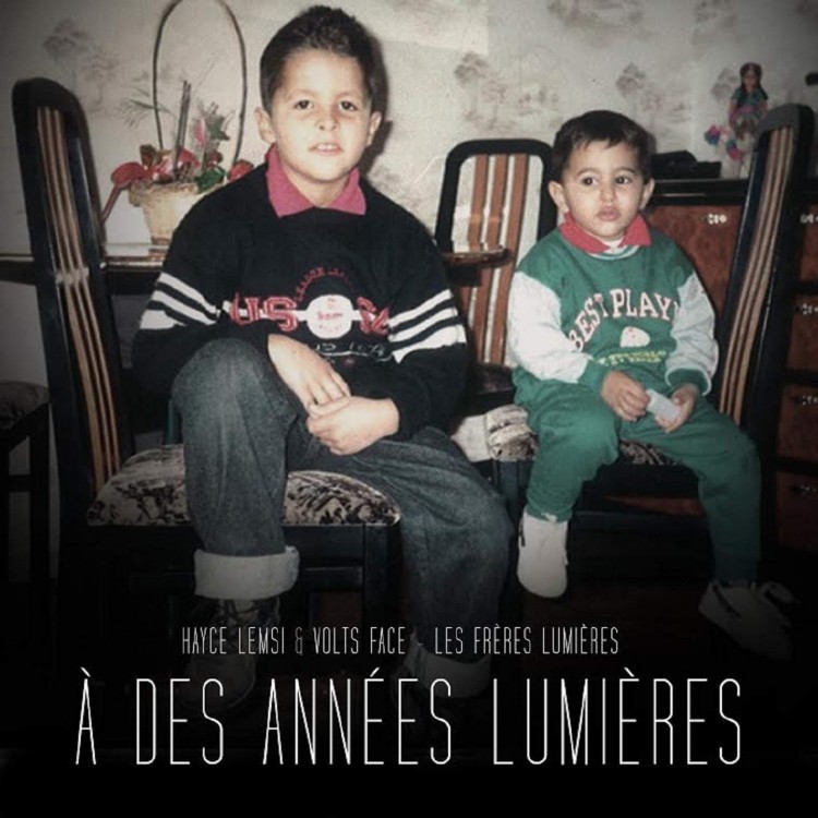 Hayce lemsi & Volts face - Les frères lumières "A des années lumières (ADAL)" CD plexi