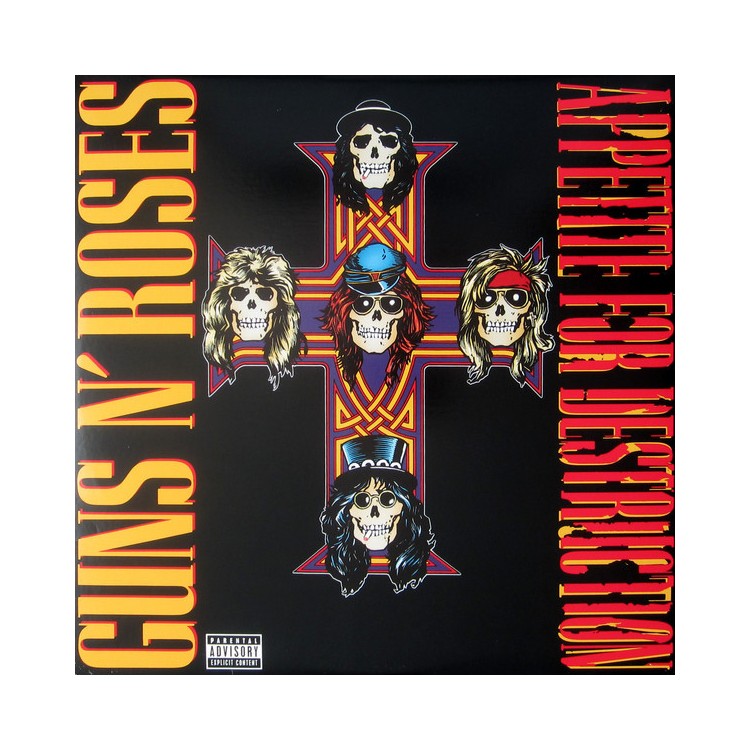 Guns N' Roses "Appetite for destruction" Vinyle