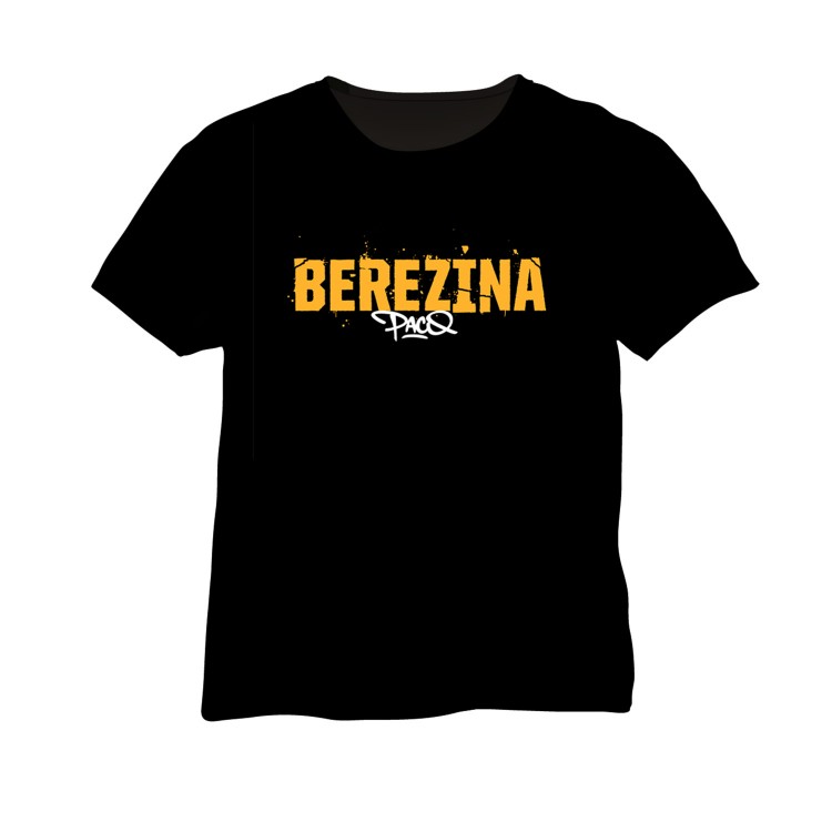 Paco T- shirt " Bérézina " noir