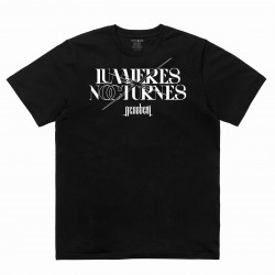 Nessbeal T- Shirt " Lumières nocturnes " Noir