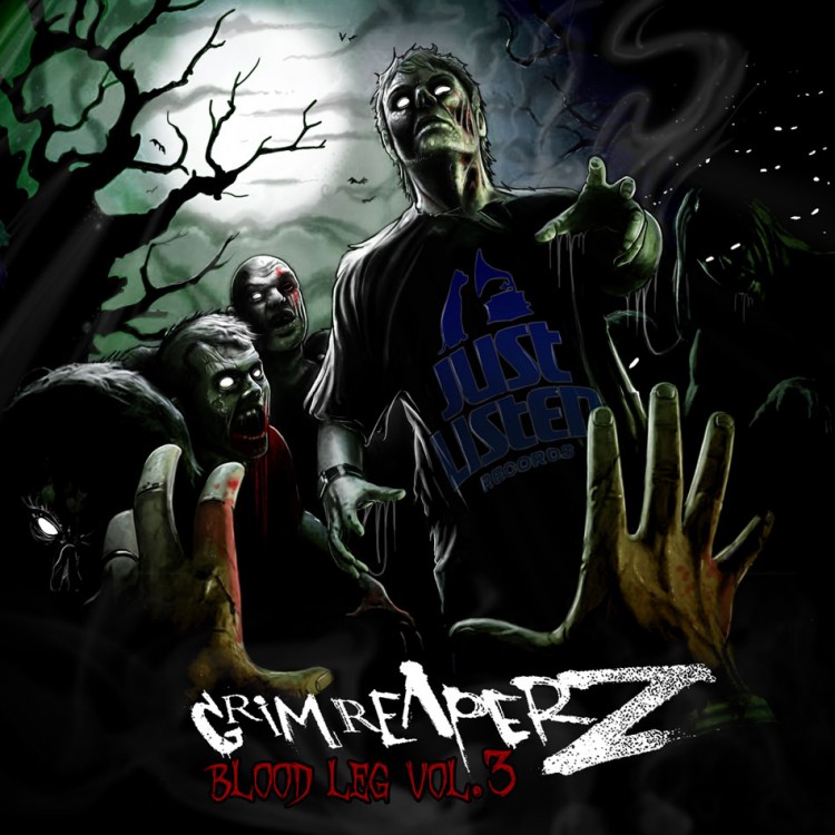 Grim reaperz "Blood leg vol.3" Vinyle vert