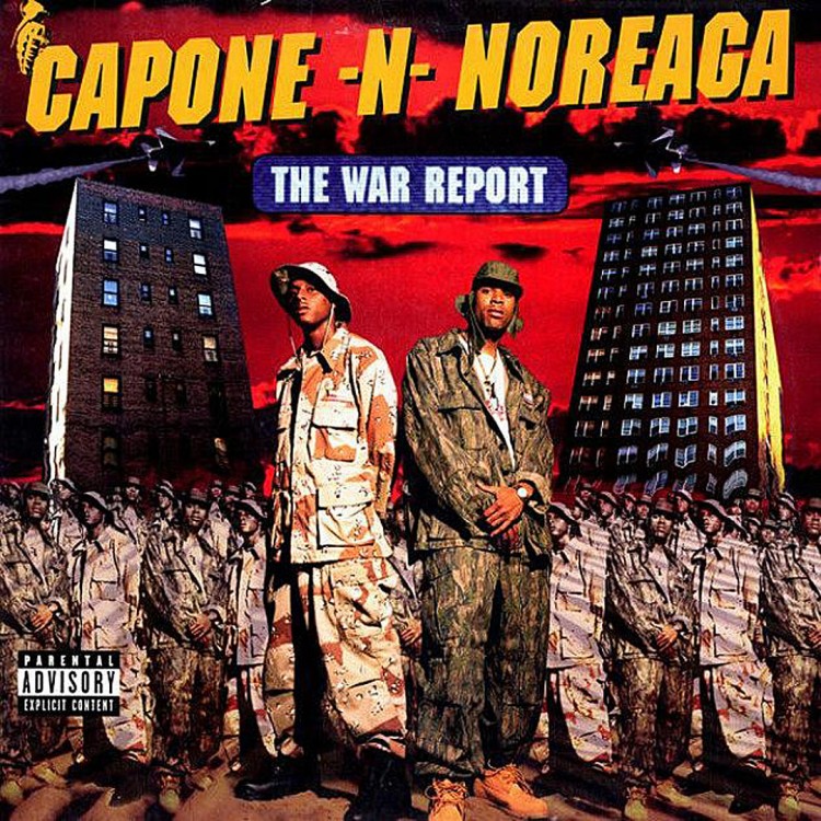 Capone -N- Noreaga "The war report" Double Vinyle Splatter