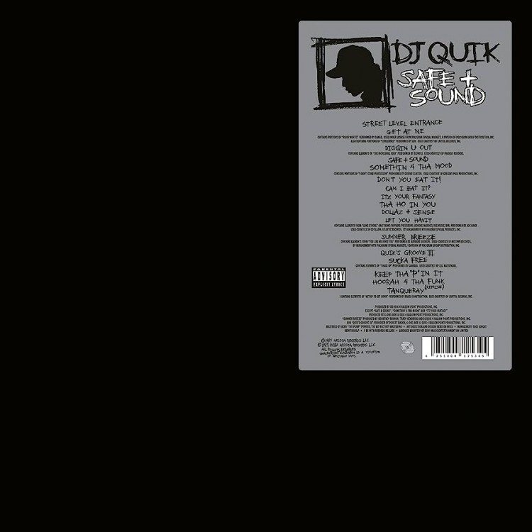 Dj Quik "Safe + sound" Double Vinyle