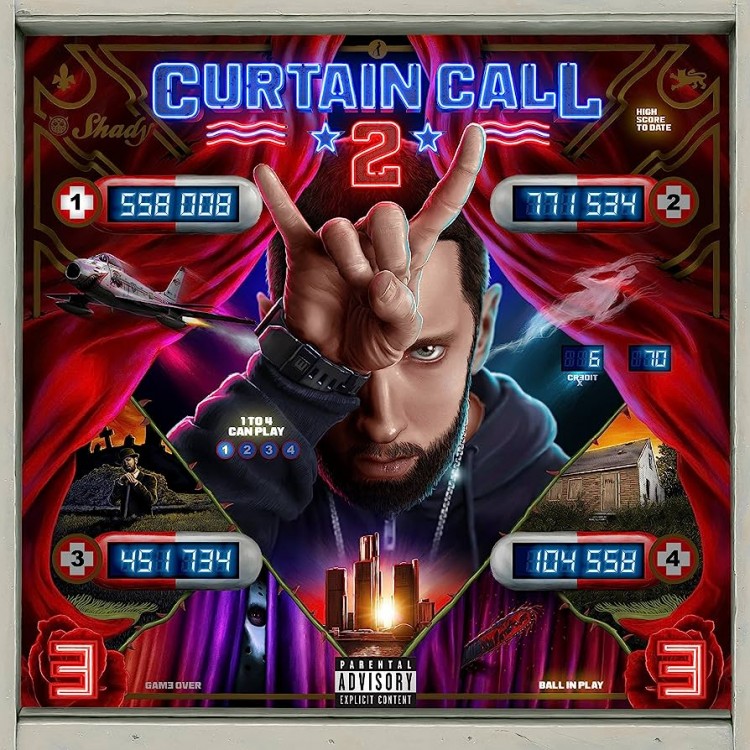 Eminem "Curtain call 2" Double Vinyle Gatefold