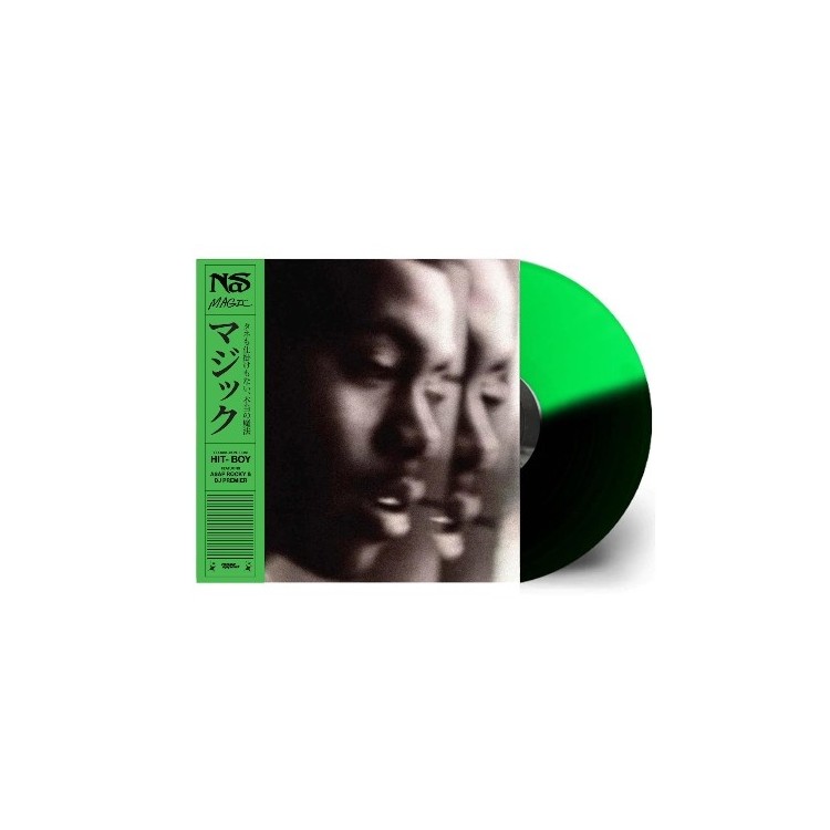 Nas "Magic" Vinyle Vert/Noir