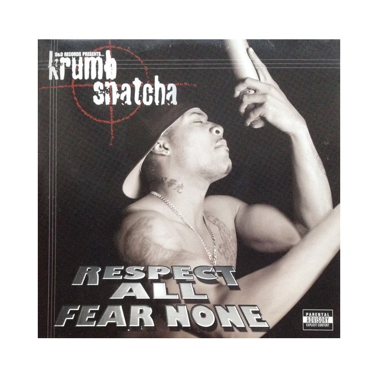 Krumb Snatcha "Respect all fear none" Double vinyle