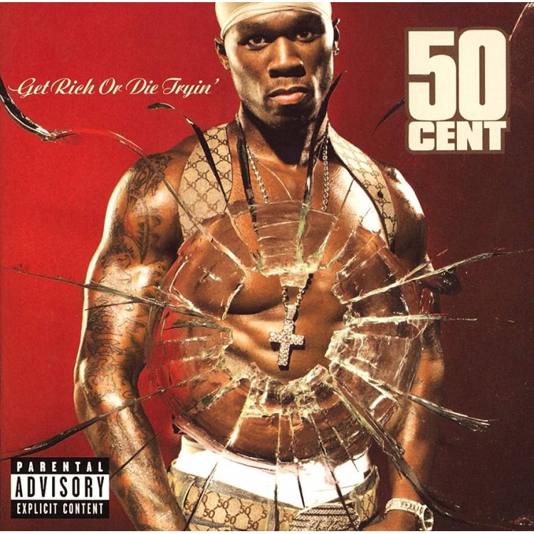 50 Cent "Get rich or die tryin'" Double Vinyle