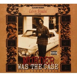 Various Artists "Murder was the case soundtrack" Double Vinyle rouge transparent Disquaire Day