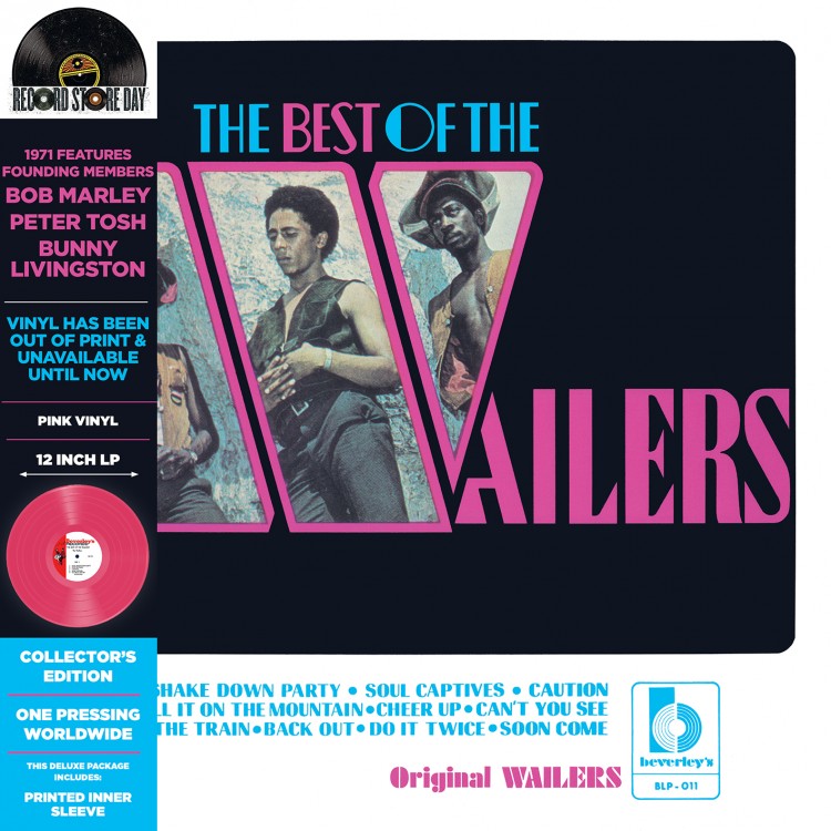 The Wailers "The best of" Vinyle rose Disquaire day