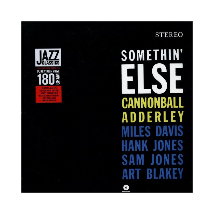 Cannonball Adderley "Somethin' else" Vinyle
