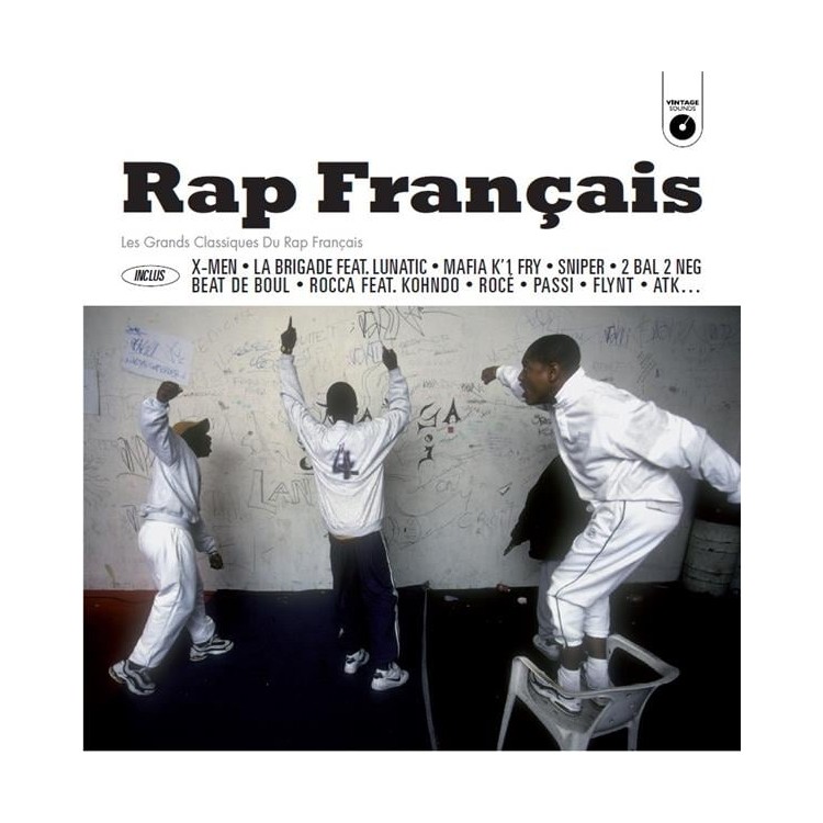 Rap Français "Les Grands Classiques Du Rap Français" Vinyle Simple Rap Français "Les Grands Classiques Du Rap Français" Vinyle Simple