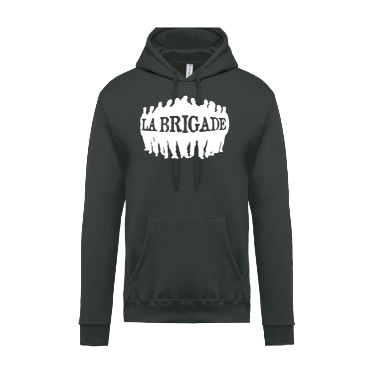 La Brigade Sweat à Capuche Noir La Brigade Sweat à Capuche Noir