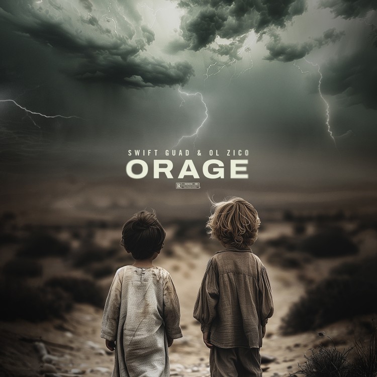 Swift Guad x Ol Zico "Orage" CD Digipack numéroté 300 exemplaires Swift Guad x Ol Zico "Orage" CD Digipack numéroté 300 exemplaires