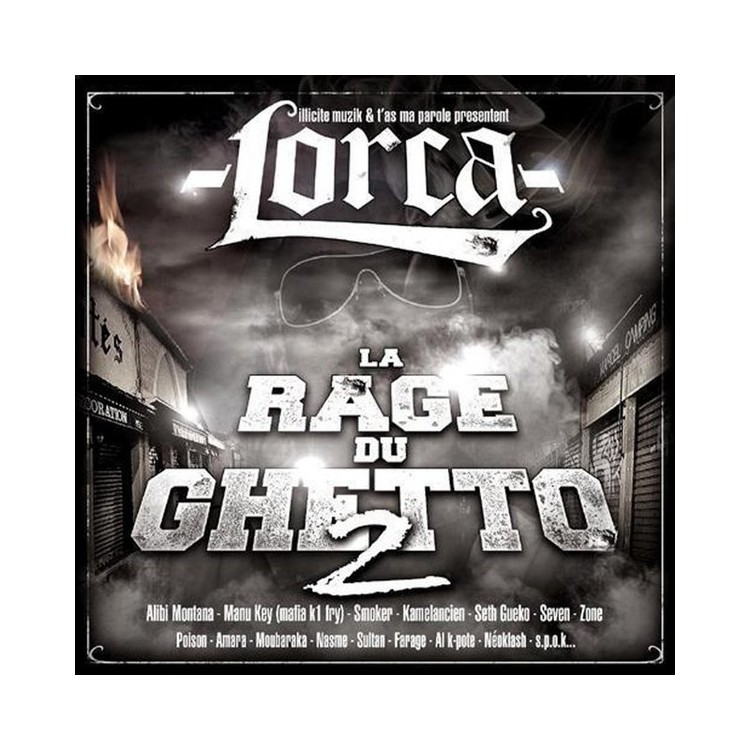 Lorca "La rage du ghetto 2" CD plexi
