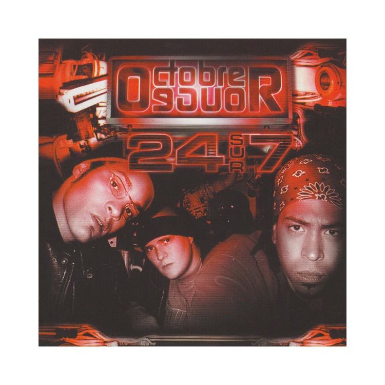 Précommande Octobre rouge " 24 sur 7 " Double Vinyle Rouge Précommande Octobre rouge " 24 sur 7 " Double Vinyle Rouge