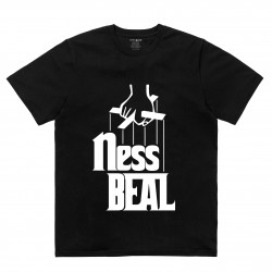 Nessbeal T-shirt noir "Godfather"