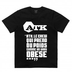 ATK T-shirt logo "Crew Black"