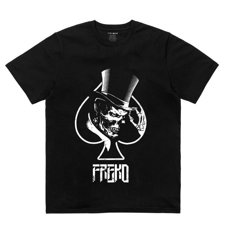 Freko t-shirt noir logo "Skull"