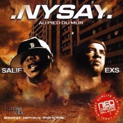 Nysay "Au Pied du mur" Double CD plexi