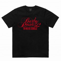 Furax En Bas de L'échelle T-shirt noir logo rouge