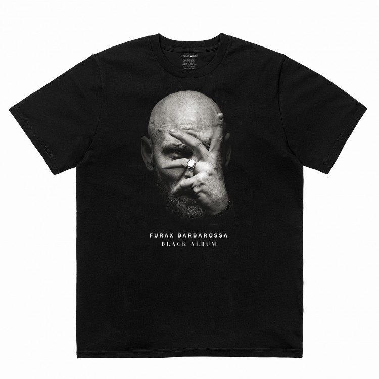 Furax black album T-shirt noir