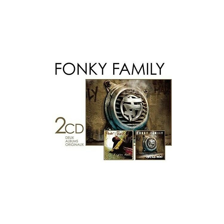 Fonky Family "Si dieu veut" + "Art de rue" Coffret CD Plexi