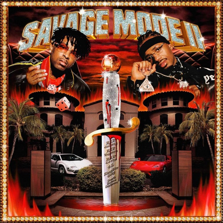 21 Savage Metro Boomin Savage Mode II Vinyle Rouge Translucide