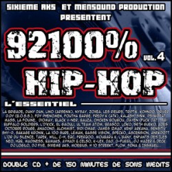 92100 Hip Hop Vol 4 Double CD Plexi