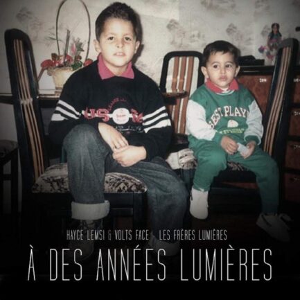 Hayce Lemsi & Volts face-Les Frères Lumières "A Des Années Lumières (ADAL)" CD Plexi