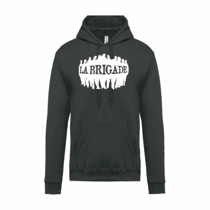 La Brigade Sweat à Capuche Noir