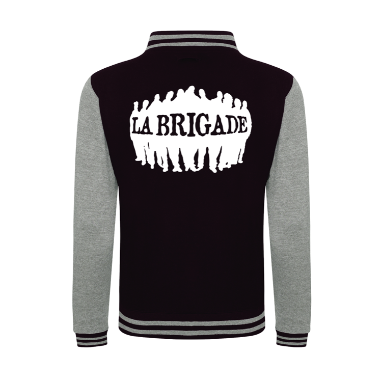 La Brigade Teddy Noir Et Gris