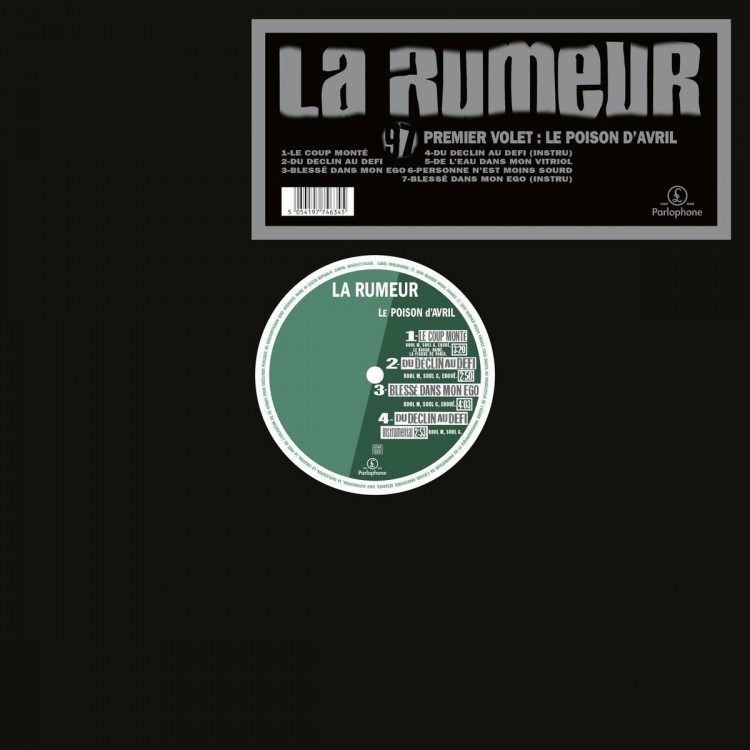 La Rumeur "Premier Volet: Le Poison D'Avril" Vinyle Simple