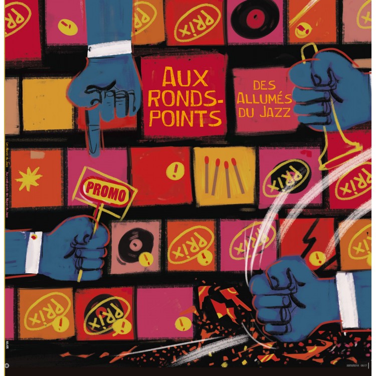 Les Allumés Du Jazz "Aux Ronds Points Des Allumés Du Jazz" Vinyle Simple