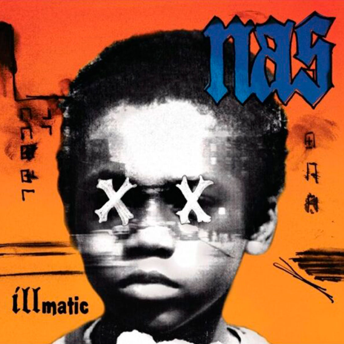 Vinyle Nas Illmatic XX rap Us hip-hop américain - Addictive Store