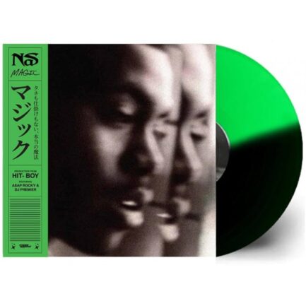 Nas "Magic" Vinyle Vert/Noir