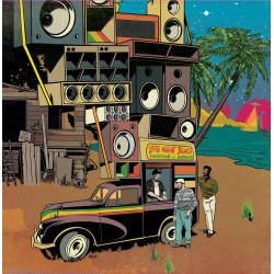 Piratedub Vs Dubsquad "Late Night Blues" Vinyle Bleu