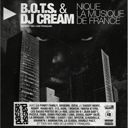 Dj Cream Bots "Nique La Muisque De France" Double Vinyle