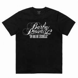 Furax En Bas De L Echelle T-Shirt Noir Logo Rouge